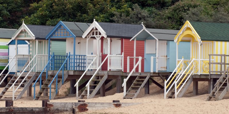 Beach Huts, Holkham Bay, Norfolk